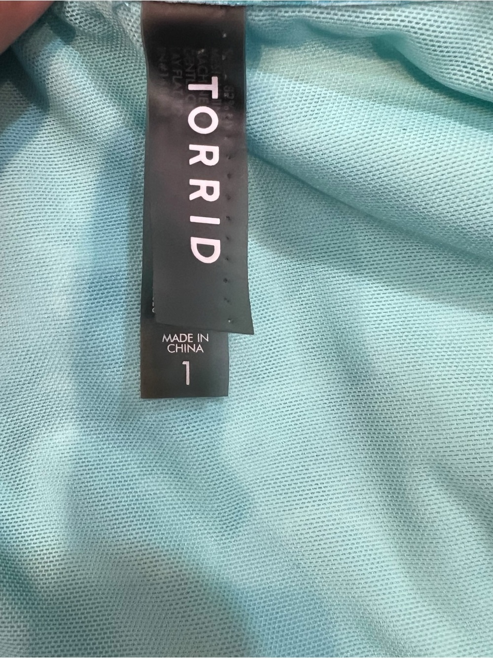 Torrid Wireless Long Zip-Front Swim Dress With Short Size 1X - Picture 10 of 14